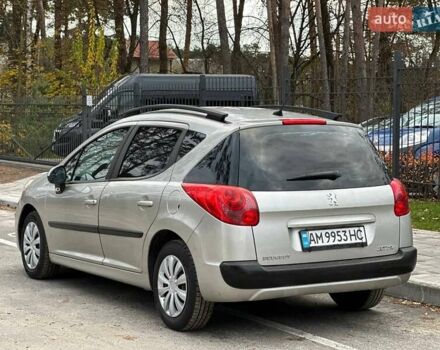 Сірий Пежо 207, об'ємом двигуна 1.4 л та пробігом 225 тис. км за 4450 $, фото 6 на Automoto.ua