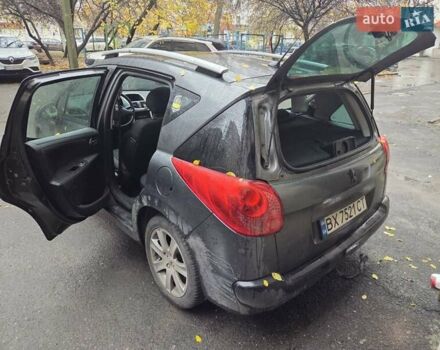 Серый Пежо 207, объемом двигателя 1.6 л и пробегом 191 тыс. км за 5500 $, фото 9 на Automoto.ua