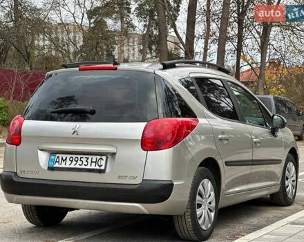 Сірий Пежо 207, об'ємом двигуна 1.4 л та пробігом 225 тис. км за 4450 $, фото 4 на Automoto.ua