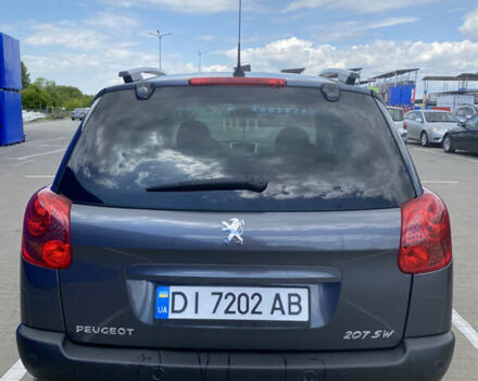 Сірий Пежо 207, об'ємом двигуна 1.6 л та пробігом 126 тис. км за 5500 $, фото 4 на Automoto.ua
