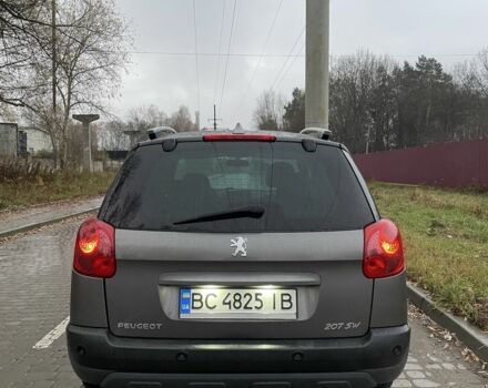 Серый Пежо 207, объемом двигателя 1.6 л и пробегом 423 тыс. км за 5200 $, фото 2 на Automoto.ua