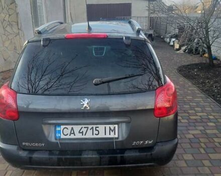 Серый Пежо 207, объемом двигателя 1.6 л и пробегом 235 тыс. км за 4825 $, фото 2 на Automoto.ua
