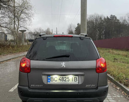 Серый Пежо 207, объемом двигателя 1.6 л и пробегом 423 тыс. км за 5200 $, фото 6 на Automoto.ua