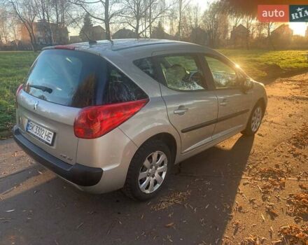 Серый Пежо 207, объемом двигателя 1.4 л и пробегом 195 тыс. км за 5500 $, фото 5 на Automoto.ua