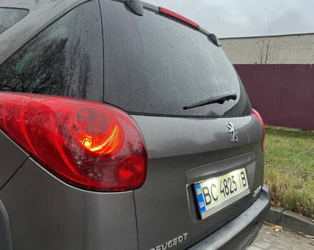 Серый Пежо 207, объемом двигателя 1.6 л и пробегом 423 тыс. км за 5200 $, фото 7 на Automoto.ua