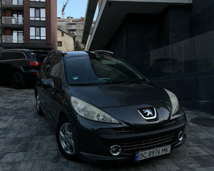 Серый Пежо 207, объемом двигателя 1.6 л и пробегом 198 тыс. км за 4999 $, фото 1 на Automoto.ua