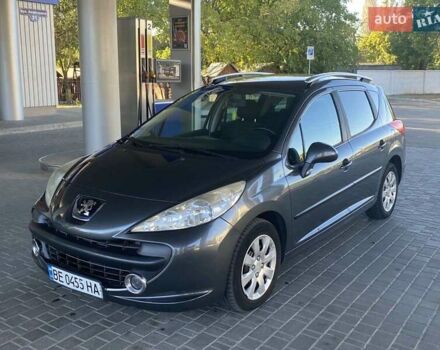 Серый Пежо 207, объемом двигателя 1.6 л и пробегом 229 тыс. км за 5500 $, фото 3 на Automoto.ua