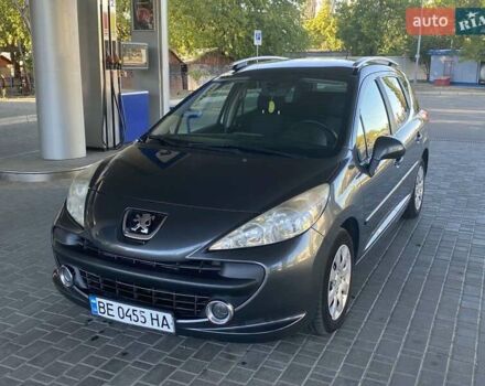 Серый Пежо 207, объемом двигателя 1.6 л и пробегом 229 тыс. км за 5500 $, фото 1 на Automoto.ua
