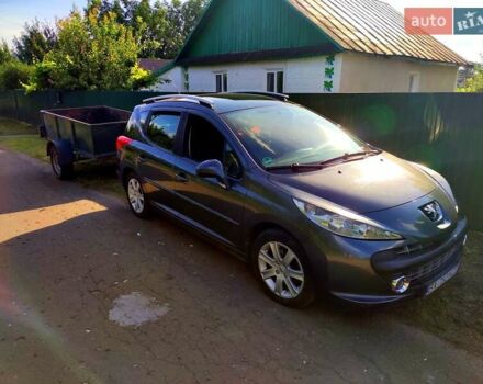 Серый Пежо 207, объемом двигателя 1.6 л и пробегом 191 тыс. км за 5500 $, фото 12 на Automoto.ua