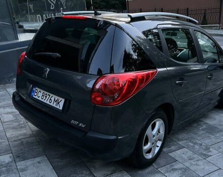 Серый Пежо 207, объемом двигателя 1.6 л и пробегом 198 тыс. км за 4999 $, фото 8 на Automoto.ua