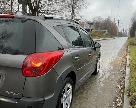 Серый Пежо 207, объемом двигателя 1.6 л и пробегом 423 тыс. км за 5200 $, фото 8 на Automoto.ua