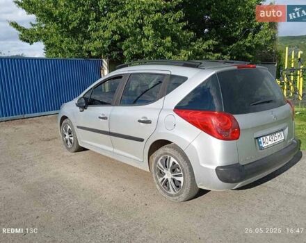 Серый Пежо 207, объемом двигателя 1.4 л и пробегом 140 тыс. км за 4300 $, фото 5 на Automoto.ua