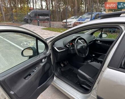 Сірий Пежо 207, об'ємом двигуна 1.4 л та пробігом 225 тис. км за 4450 $, фото 15 на Automoto.ua