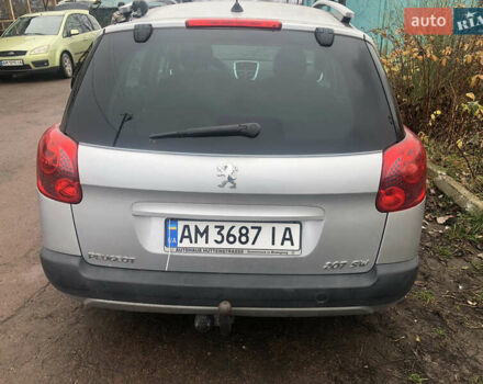 Серый Пежо 207, объемом двигателя 1.4 л и пробегом 218 тыс. км за 4500 $, фото 3 на Automoto.ua