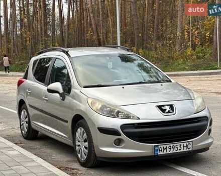 Сірий Пежо 207, об'ємом двигуна 1.4 л та пробігом 225 тис. км за 4450 $, фото 1 на Automoto.ua