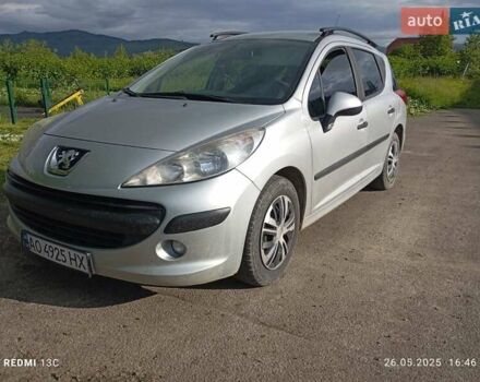 Серый Пежо 207, объемом двигателя 1.4 л и пробегом 140 тыс. км за 4300 $, фото 4 на Automoto.ua