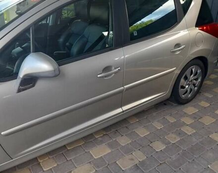 Сірий Пежо 207, об'ємом двигуна 1.6 л та пробігом 240 тис. км за 5998 $, фото 7 на Automoto.ua