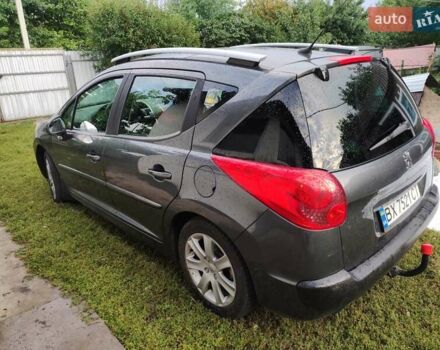 Серый Пежо 207, объемом двигателя 1.6 л и пробегом 191 тыс. км за 5500 $, фото 4 на Automoto.ua