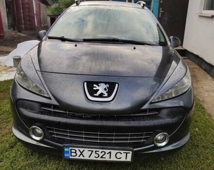 Серый Пежо 207, объемом двигателя 1.6 л и пробегом 191 тыс. км за 5500 $, фото 2 на Automoto.ua