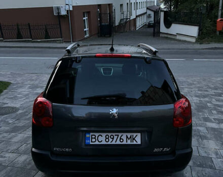Серый Пежо 207, объемом двигателя 1.6 л и пробегом 198 тыс. км за 4999 $, фото 7 на Automoto.ua