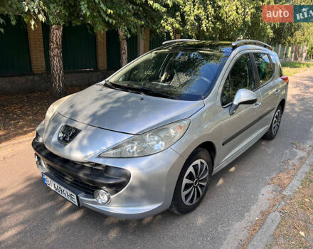 Сірий Пежо 207, об'ємом двигуна 1.36 л та пробігом 177 тис. км за 5000 $, фото 1 на Automoto.ua