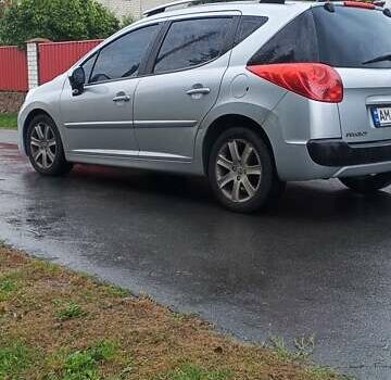 Серый Пежо 207, объемом двигателя 1.56 л и пробегом 220 тыс. км за 5200 $, фото 3 на Automoto.ua