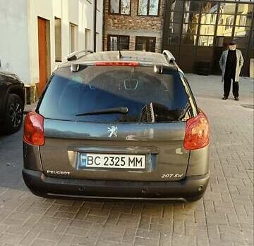 Серый Пежо 207, объемом двигателя 1.6 л и пробегом 272 тыс. км за 5200 $, фото 4 на Automoto.ua