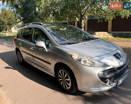 Сірий Пежо 207, об'ємом двигуна 1.36 л та пробігом 177 тис. км за 5000 $, фото 7 на Automoto.ua