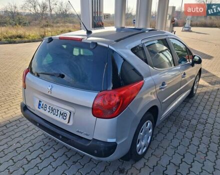 Серый Пежо 207, объемом двигателя 1.6 л и пробегом 227 тыс. км за 5300 $, фото 11 на Automoto.ua