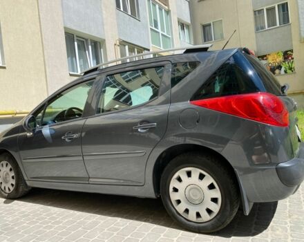 Сірий Пежо 207, об'ємом двигуна 1.4 л та пробігом 198 тис. км за 5200 $, фото 1 на Automoto.ua