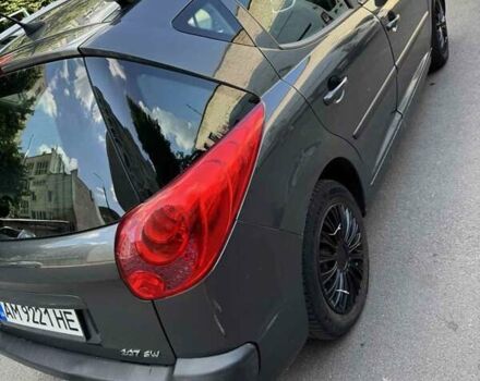 Серый Пежо 207, объемом двигателя 1.6 л и пробегом 340 тыс. км за 5200 $, фото 5 на Automoto.ua