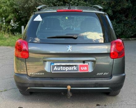 Серый Пежо 207, объемом двигателя 1.4 л и пробегом 275 тыс. км за 4490 $, фото 6 на Automoto.ua