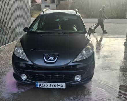 Серый Пежо 207, объемом двигателя 1.4 л и пробегом 245 тыс. км за 3100 $, фото 1 на Automoto.ua