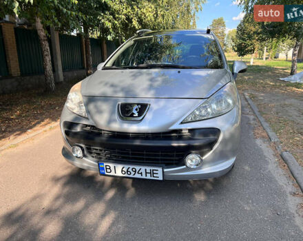 Сірий Пежо 207, об'ємом двигуна 1.36 л та пробігом 177 тис. км за 5000 $, фото 8 на Automoto.ua