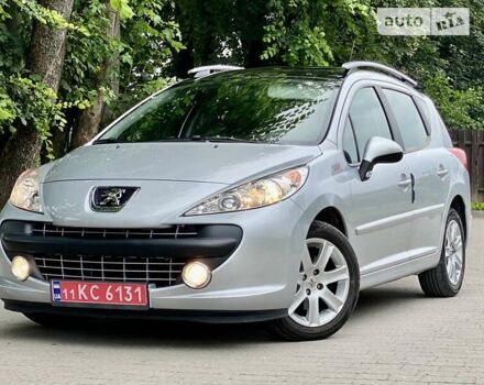 Сірий Пежо 207, об'ємом двигуна 1.6 л та пробігом 122 тис. км за 6450 $, фото 1 на Automoto.ua