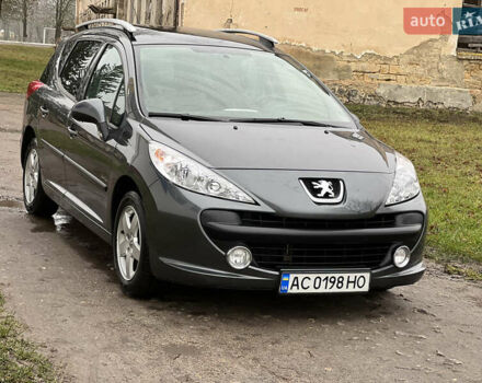 Серый Пежо 207, объемом двигателя 1.4 л и пробегом 126 тыс. км за 4800 $, фото 12 на Automoto.ua