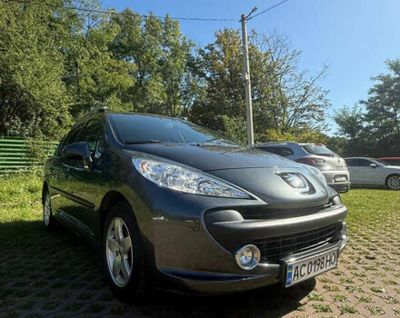 Сірий Пежо 207, об'ємом двигуна 1.4 л та пробігом 125 тис. км за 3200 $, фото 21 на Automoto.ua