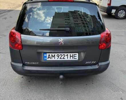Серый Пежо 207, объемом двигателя 1.6 л и пробегом 340 тыс. км за 5200 $, фото 8 на Automoto.ua