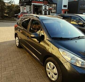 Серый Пежо 207, объемом двигателя 1.6 л и пробегом 272 тыс. км за 5200 $, фото 3 на Automoto.ua