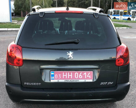 Серый Пежо 207, объемом двигателя 1.6 л и пробегом 181 тыс. км за 6500 $, фото 4 на Automoto.ua