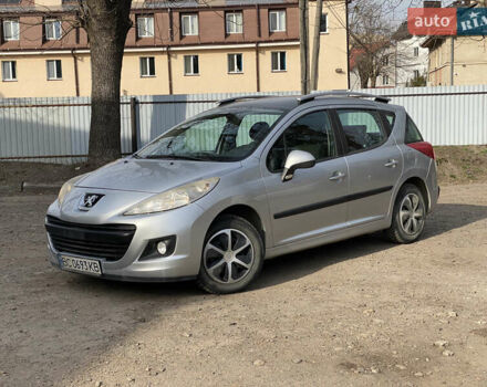 Сірий Пежо 207, об'ємом двигуна 1.4 л та пробігом 196 тис. км за 4400 $, фото 1 на Automoto.ua