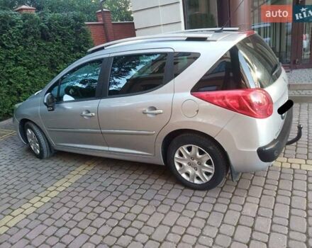 Серый Пежо 207, объемом двигателя 1.56 л и пробегом 213 тыс. км за 5300 $, фото 2 на Automoto.ua