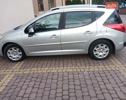 Серый Пежо 207, объемом двигателя 1.56 л и пробегом 213 тыс. км за 5300 $, фото 4 на Automoto.ua
