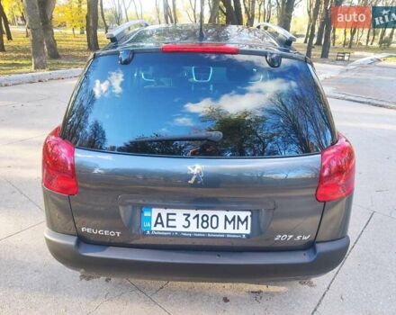 Сірий Пежо 207, об'ємом двигуна 1.6 л та пробігом 158 тис. км за 4500 $, фото 19 на Automoto.ua