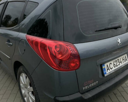 Серый Пежо 207, объемом двигателя 1.4 л и пробегом 236 тыс. км за 4500 $, фото 5 на Automoto.ua