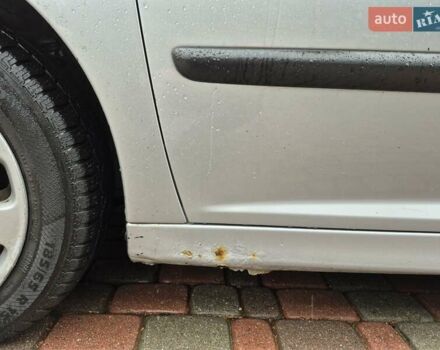 Серый Пежо 207, объемом двигателя 1.56 л и пробегом 340 тыс. км за 5400 $, фото 8 на Automoto.ua