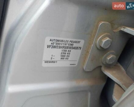 Сірий Пежо 207, об'ємом двигуна 1.6 л та пробігом 200 тис. км за 4600 $, фото 18 на Automoto.ua