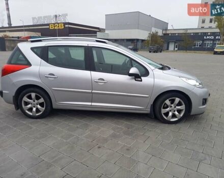 Серый Пежо 207, объемом двигателя 1.6 л и пробегом 200 тыс. км за 4600 $, фото 3 на Automoto.ua