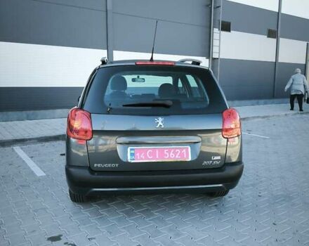 Серый Пежо 207, объемом двигателя 1.6 л и пробегом 179 тыс. км за 5999 $, фото 10 на Automoto.ua