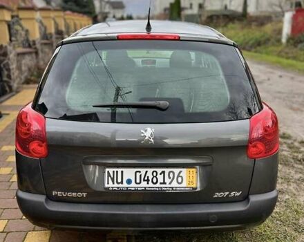 Серый Пежо 207, объемом двигателя 1.4 л и пробегом 120 тыс. км за 5700 $, фото 4 на Automoto.ua